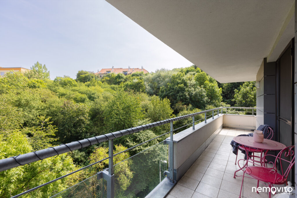 Byt Musílkova balkon